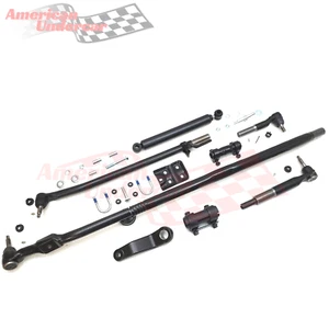HD Tie Rod Drag Link Steering Kit Dodge Ram 2500 3500 4x4 2003 - 2008 T Style - Picture 1 of 8