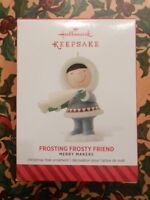 2014 Hallmark ~ Ornament ~ Merry Makers ~ /"Frosting Frosty Friend/" ~  NIB