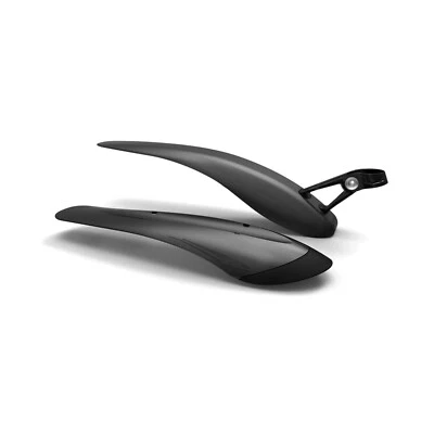 CRUD RacePac MTB Front & Rear Mudguards - Black - Image 1 of 3