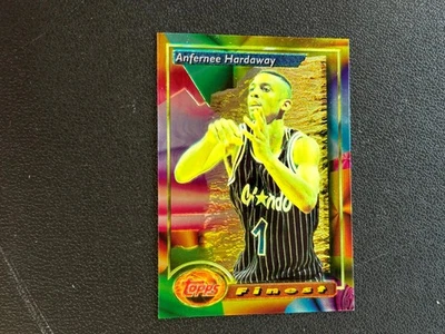 Anfernee Hardaway 1993 Topps Finest Rookie RC Orlando Magic #189 E19 - Image 1 of 2