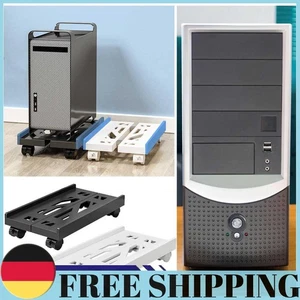 Stojak na wieżę komputerową Premium PC Tower Stojak Uchwyt z 4 kółkami Caster - Zdjęcie 1 z 18