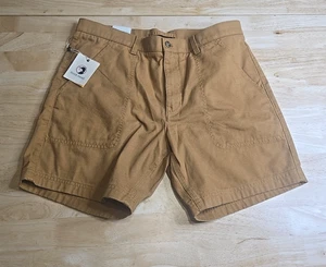 Pantalones Cortos de Lona Duck Head Para Hombres Burnt Sienna Talla 34 Nuevos Informales - Imagen 1 de 7