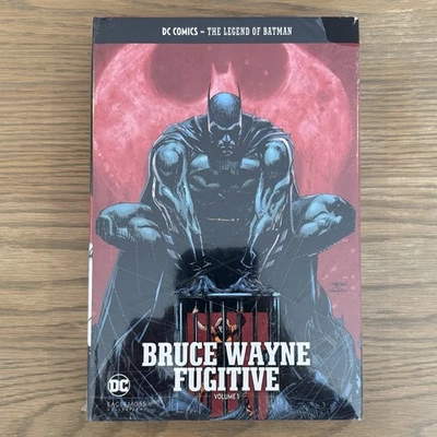 Batman Bruce Wayne Fugitive Vol. 1 Hardcover DC Eaglemoss BRAND NEW SEALED - Image 1 of 4