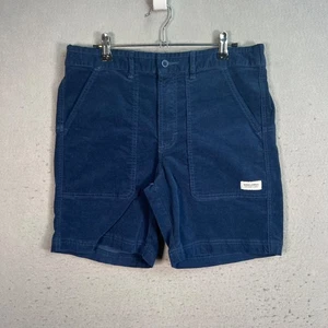 Banks Journal dunkelblau Cord Herren Shorts Gr. 32 elastischer Bund Baumwollmischung - Bild 1 von 11