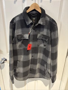 Voyager Giacca di Flanella in Pile Manica Lunga Nero Uomo M - Foto 1 di 7