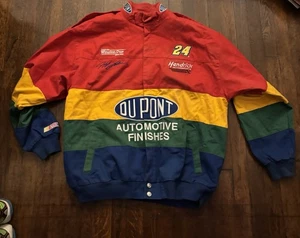 Vintage Jeff Gordon Jacke Herren XXL 90s Chase Authentics NASCAR DuPont Racing - Bild 1 von 4