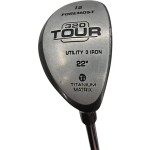 Foremost 320 Tour Titanium Matrix 3 Utility Iron Golf Club RH Men Steel Shaft 40 - Picture 1 of 6