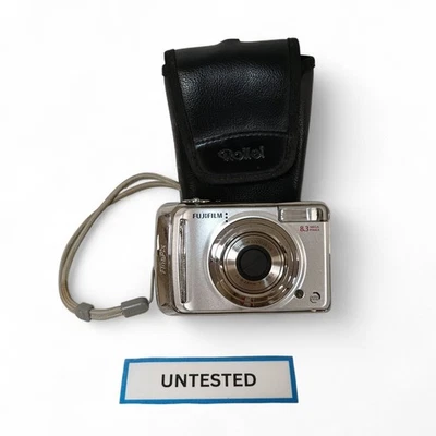 Fujifilm FinePix A800 Digital Camera - Silver (K20) 8.3MP 3x, 8 - 24mm For Parts - Image 1 of 4