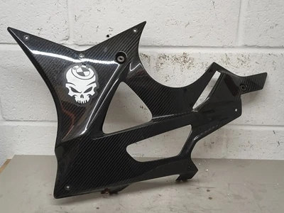 Panel de carenado inferior lateral izquierdo carbono BMW S1000RR HP4 2010-2014 71607719811 Foto 1 de 4