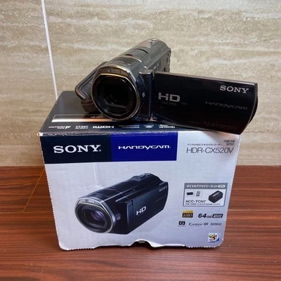 SONY HDR-CX520V Camcorder 4086 From Japan - Image 1 of 4