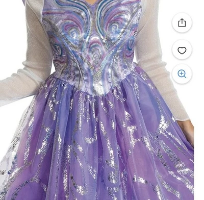 Wicked The Movie Glinda FOR GOOD Adult Costume Dress Size  Large 12-14 Halloween - Image 1 of 4