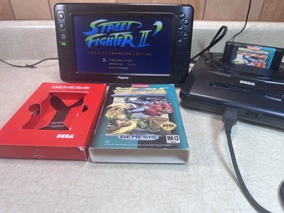Street Fighter II 2 Special Champion Edition Sega Genesis Box & Manual complete - Image 1 of 4