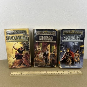 Lot 3 Forgotten Realms 1st Ed PB G Avatar Shadowdale Tantras Waterdeep Awlinson - Picture 1 of 20