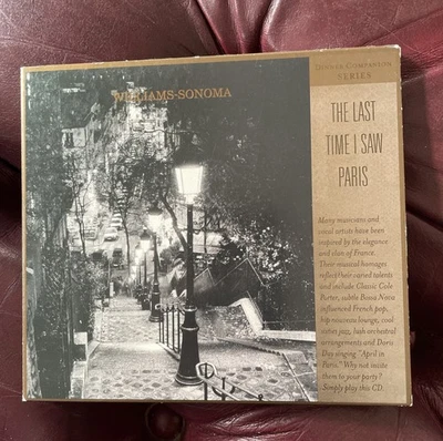 THE LAST TIME I SAW PARIS: WILLIAMS-SONOMA DINNER - V/A - CD - Image 1 of 4