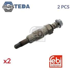 15953 ENGINE GLOW PLUGS FEBI BILSTEIN 2PCS NEW OE REPLACEMENT - Picture 1 of 5