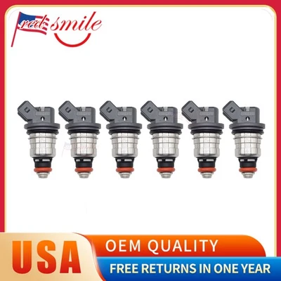 Комплект из 6 топливных форсунок 4573062 для 1993-1997 Chrysler Dodge Eagle 3,5 л V6 США - Изображение 1 из 4