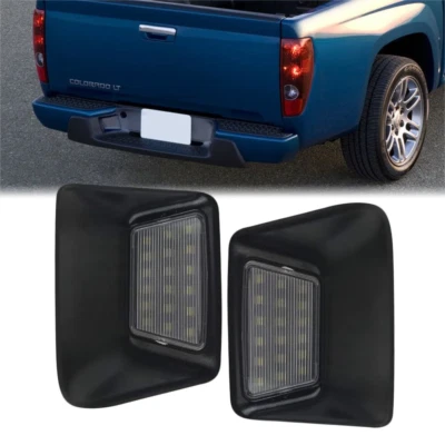 LED License Plate Light Assembly Replacement For 04-12 Chevy Colorado GMC Canyon - Image 1 of 4