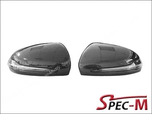 Cubierta de espejo de repuesto de fibra de carbono OEM con LED para 2015+ W205 C250 C300 C450 - Imagen 1 de 2