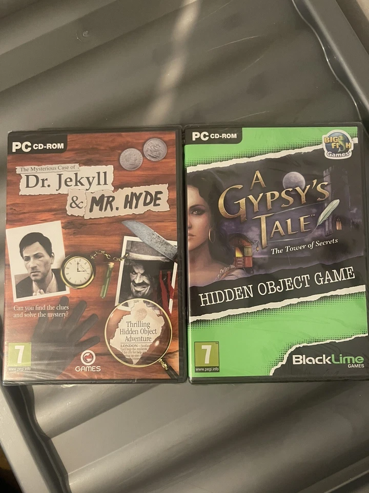 2 x New & Sealed PC CD-Rom Games - Dr Jekyll and Mr Hyde & A Gypsy’s Tale - Image 1 of 4