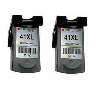2pk CL-41XL Color High Yield Ink Cartridge for Canon PIXMA iP1600 iP2600 MP150 - Picture 1 of 2