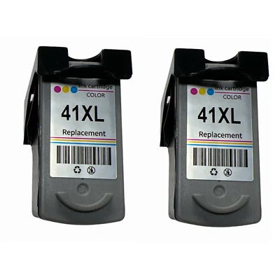 2pk CL-41XL Color High Yield Ink Cartridge for Canon PIXMA iP1600 iP2600 MP150 - Image 1 of 2