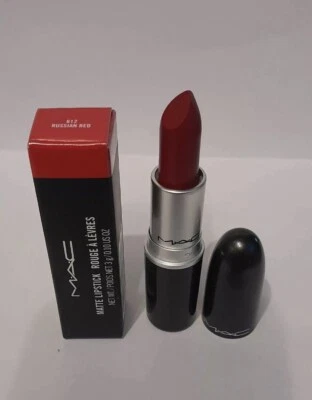 MAC Matte Lipstick Russian Red Lip Stick 3g NEW and Boxed - Image 1 of 3