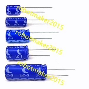 4.0V 20F/40F/80F/120F/250F/750F LIC Super Farad Capacitor Supercapacitor  - Picture 1 of 4