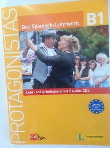 PROTAGONISTAS Das Spanisch-Lehrwerk B1 Lehr-u.Arbeitsbuch mit 2 Audio-CDs - Bild 1 von 4