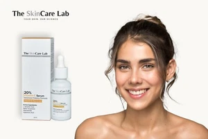 The Skincare Lab Pure 20% Vitamin C, E, B Serum Brightening Anti-Ageing Hydrate - Picture 1 of 9