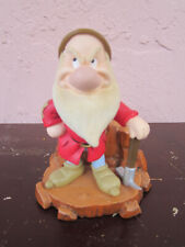 Disney Snow White and the Seven Dwarfs Grumpy Mining bobblehead Figurine