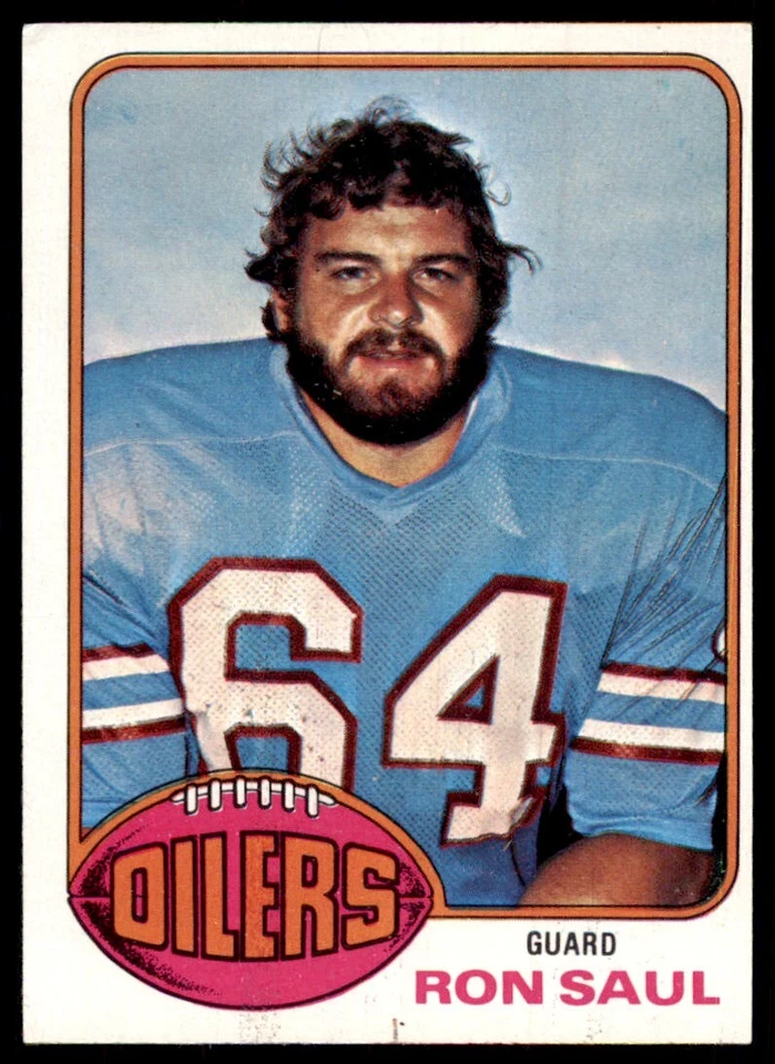1976 Topps Ron Saul A Football Cards #208 - Image 1 of 2