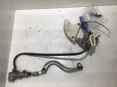2007 07 Kawasaki Kx450f KX 450 OEM Rear Brake Assembly Caliper Master Cylinder - Image 1 of 4