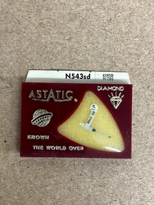 Astatic Record Player N543sd Diamond Album Player Replacement Needle  - Picture 1 of 3