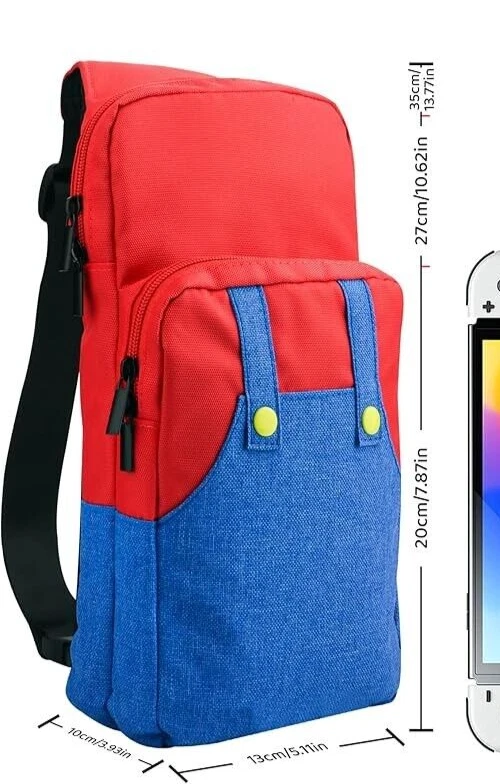 Mario Carrying Case for Nintendo Switch 2 Travel Bag, Shoulder