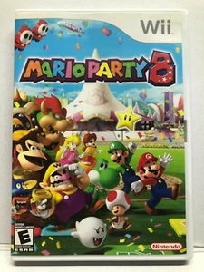 Mario Party 8 (Nintendo Wii, 2007) - Complete in Case w/ Manual - Tested Working - Picture 1 of 4