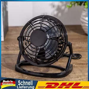 USB MINI TISCHVENTILATOR MIT BATTERIE TISCH LÜFTER VENTILATOR MINI FAN DE NEU - Bild 1 von 9