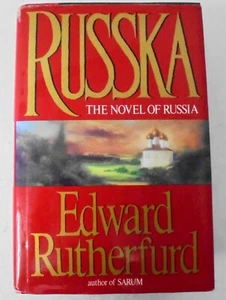 Russka by Edward Rutherford (1991, Hardcover) SIGNED First Edition - Picture 1 of 8