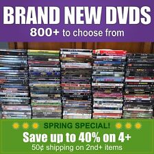 BRAND NEW DVDs (Listing D thru H) **SAVE BIG ON BUNDLE & SHIPPING DISCOUNTS** 
