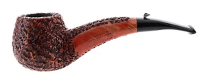 Pfeife L'Anatra dalle Uova d'Oro RUSTICATA braune Form Hawkbill - Bild 1 von 10