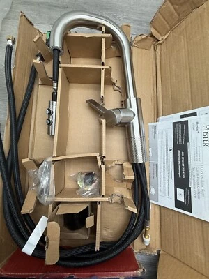 Pfister GT572-MTS Montay 1.8 GPM 1 Hole Pull Down Bar Faucet Stainless Scratches - Image 1 of 4