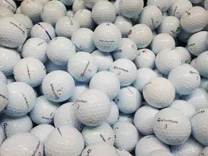 100 White TaylorMade TP5x Mint Quality 5A AAAAA Used Golf Balls FREE SHIPPING - Picture 1 of 1