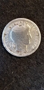 1911-P Barber Dime 90 % plata - Imagen 1 de 13