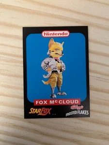 Kellogg's Nintendo Tony the Tiger's Game Tips 1993 #NNO Fox McCloud - ¡RARO! - Imagen 1 de 2