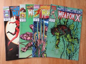 Run of *4* Key MARVEL COMICS PRESENTS/WOLVERINE! #73-76 (VF-) *Bright & Glossy!* - Picture 1 of 6
