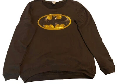 Sudadera Juniors Talla M Batman Lentejuelas~Nueva~ Foto 1 de 4