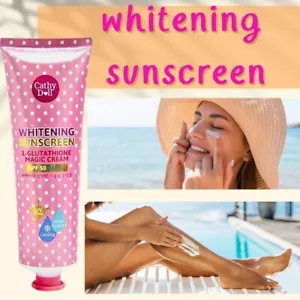 Cathy Doll Sunscreen Magic Cream Bright Skin Whitening Gluta SPF 50 PA +++ 60g - Picture 1 of 15
