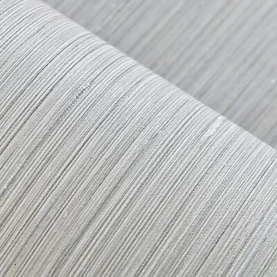 Papel tapiz tela texturizada 24x393" papel de contacto pared verde azulado beige gris Foto 1 de 4