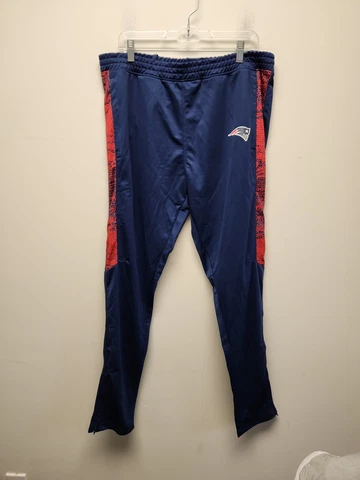 NFL New England Patriots Nike Sweatpants Joggers Bottom Zip Men’s Size XXL Cover