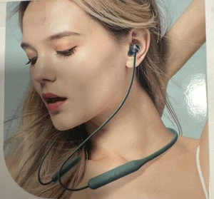 Neck-Mount Wireless Sport Earphones TG-EP13, 30hr Music Time,Bluetooth 5.2-Green - Picture 1 of 3