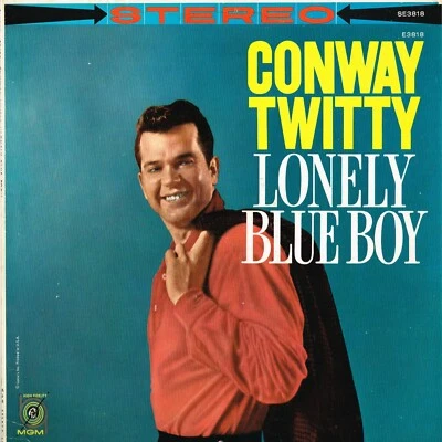 CONWAY TWITTY lonely blue boy U.S. MGM LP SE-3818_orig 1960 true stereo - Image 1 of 4